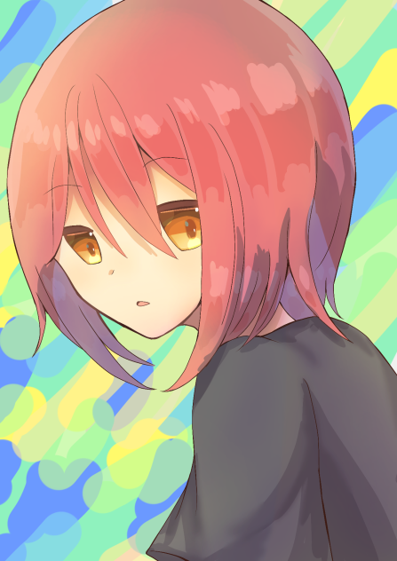 カラートーンを考えたイラストを