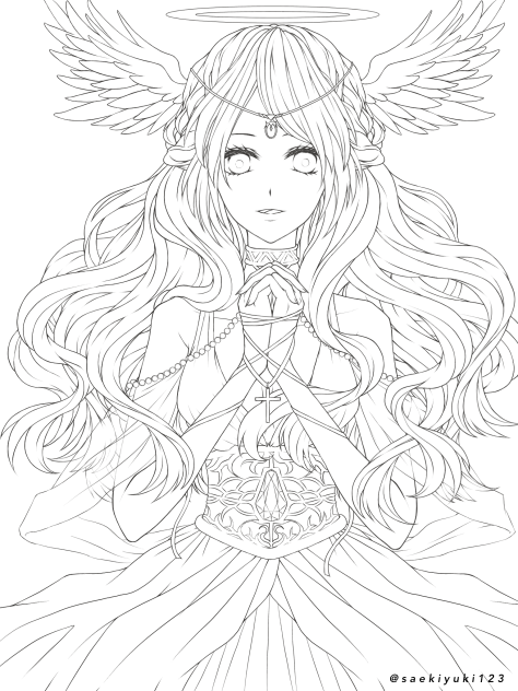 依頼品線画(転載×)