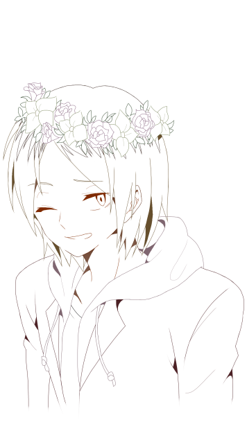 線画塗ってください