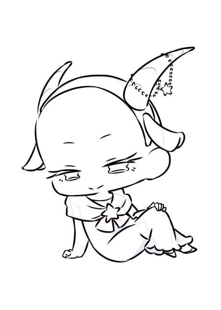 山羊座ミニキャラ