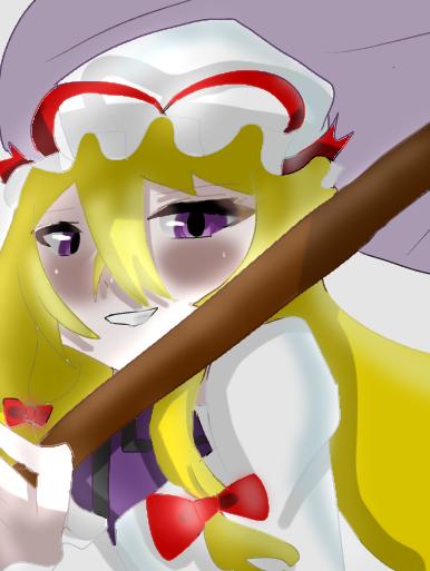 紫、描いてみた！