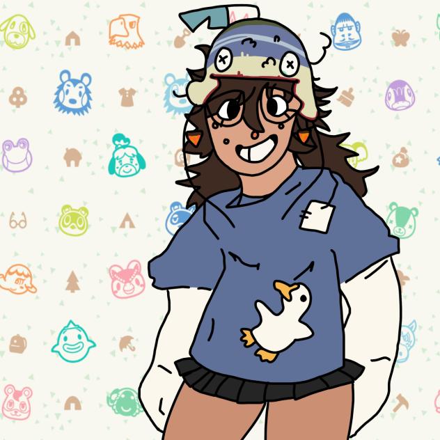 i drew me again~^^