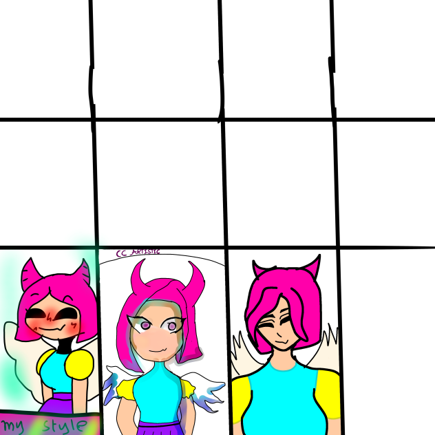 style drawing collab