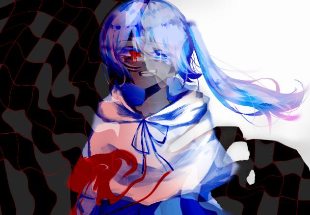 くずれる