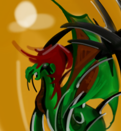 Basil Dragon - ibisPaint