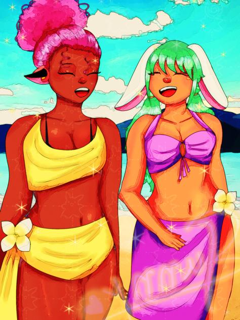 🏖️O pé na areia 🩷💜