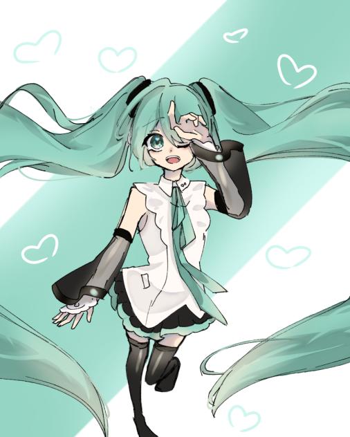 初音ミク〜🩵