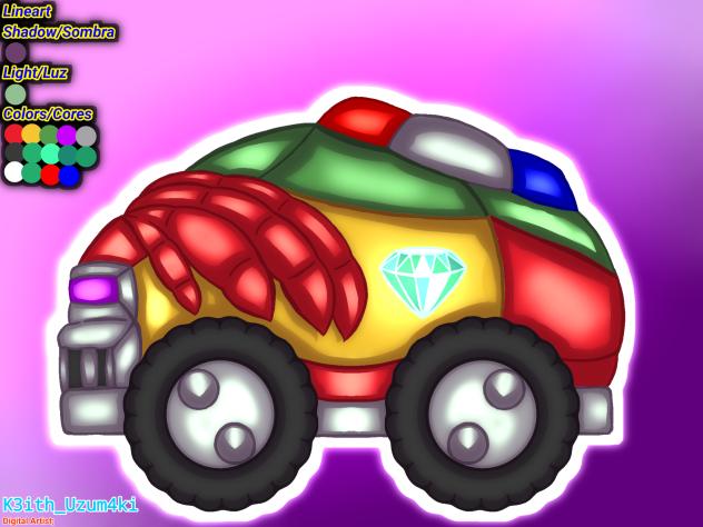 Knuckles - Transformers - Police Car