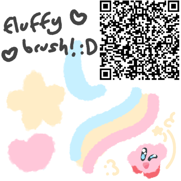 fluffy brush!! ^_^ - ibisPaint