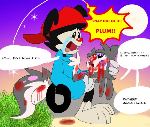 Plum x Wakko - Terrible Day (⚠️Blood⚠️)