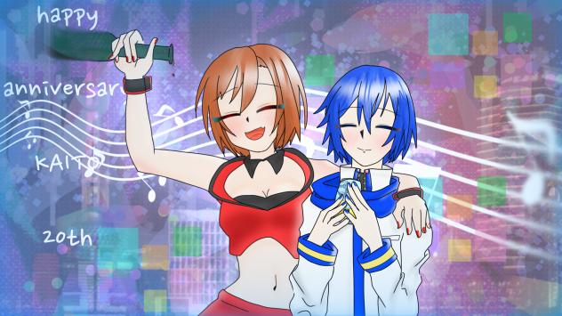 happy anniversary KAITO 20th！