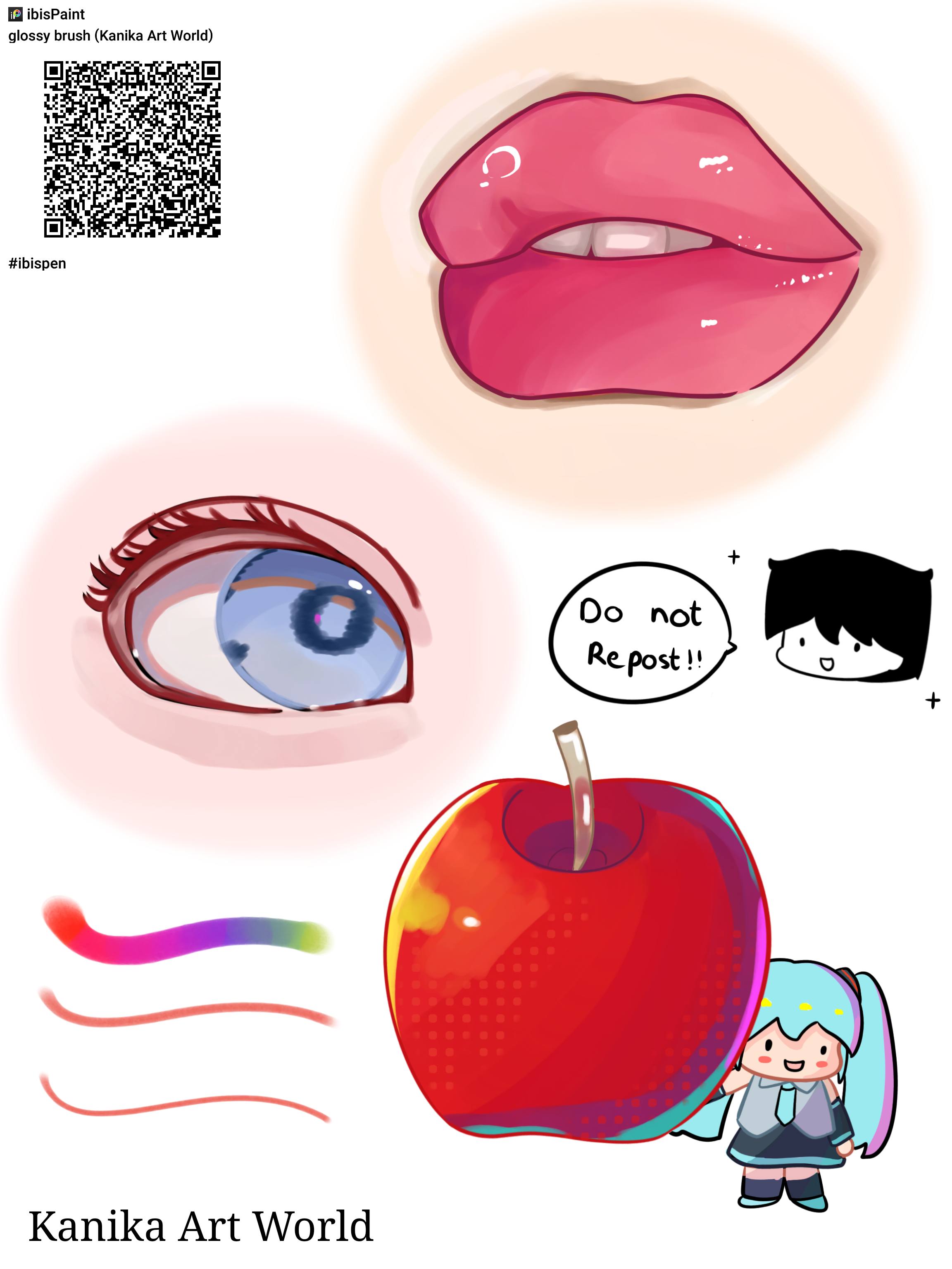 glossy brush!! - ibisPaint