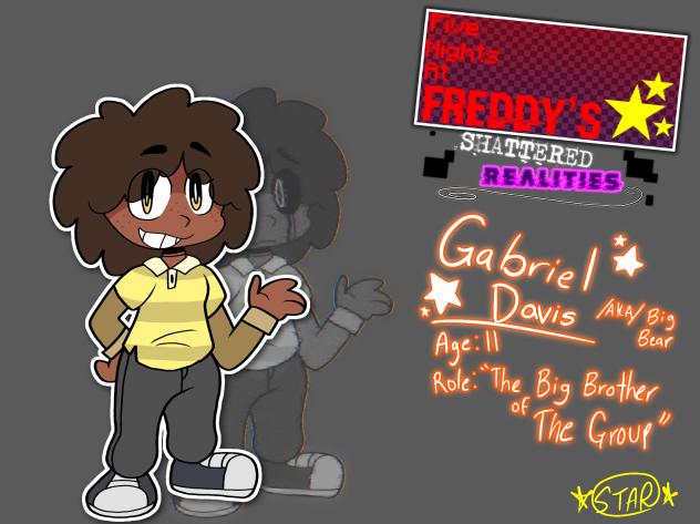 FNAF Shattered realities Gabriel Davis