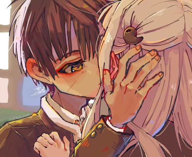 花子24話逆視点より(超絶雑落描き)