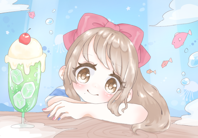 うみのカフェ  ☀🐳