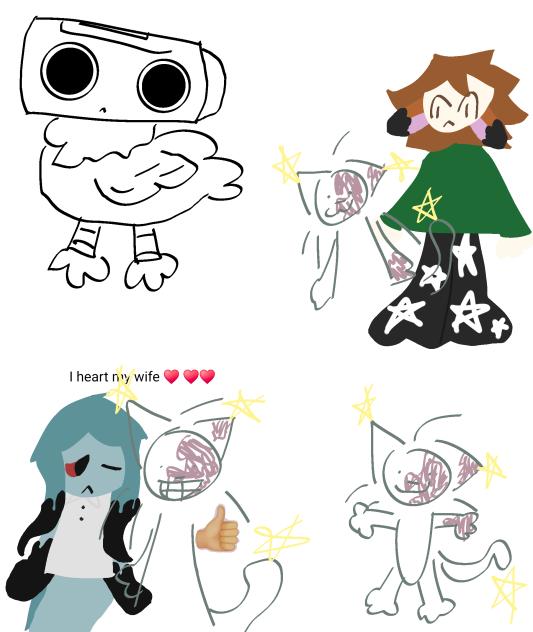 Fixed doodles