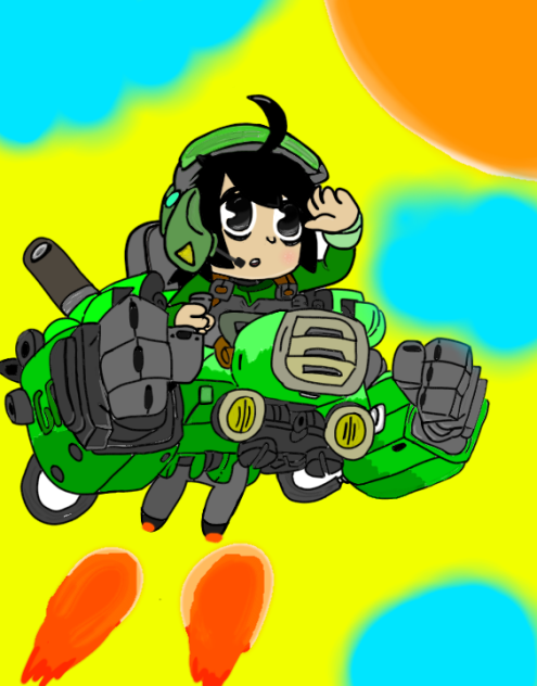 ROUX MECHA PILOT - ibisPaint