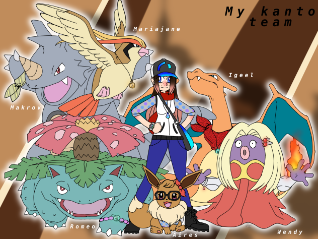 My pokemon let’s go team