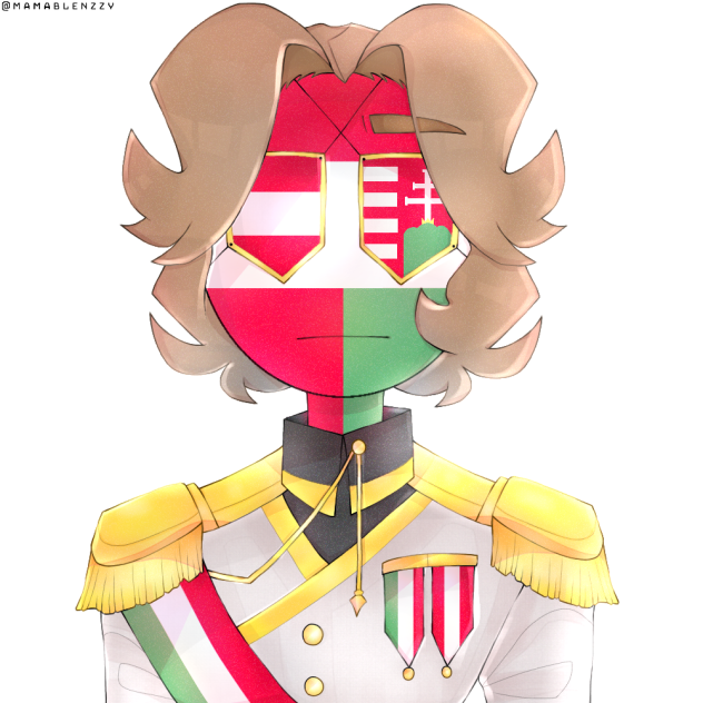Austria-Hungary - Countryhumans