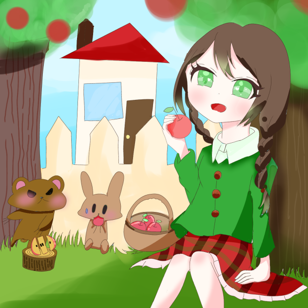 森に好かれる少女