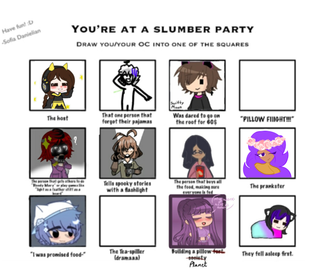 colab at a party!