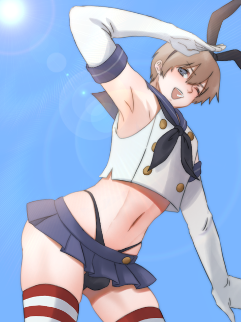 某艦娘コス沖田