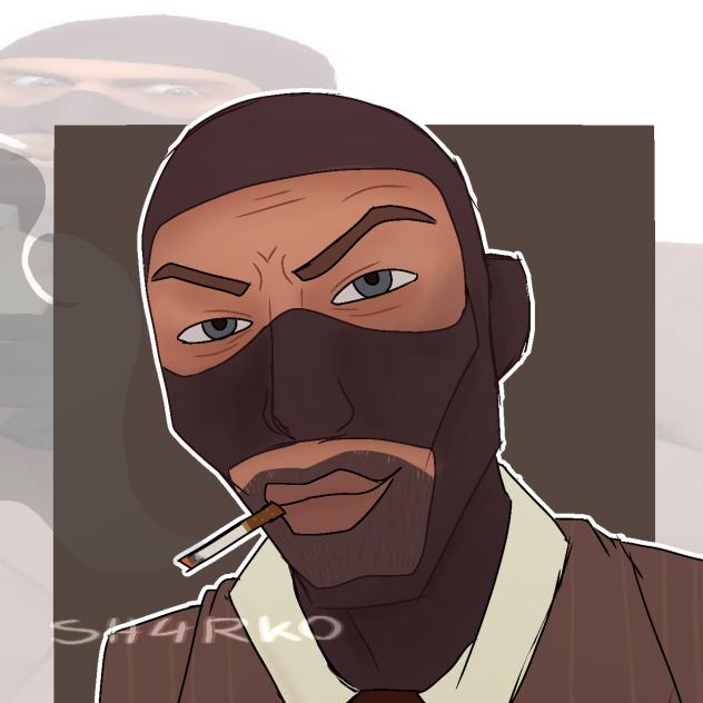 Tf2 Spy but he's mogging🔥🗣️🗣️