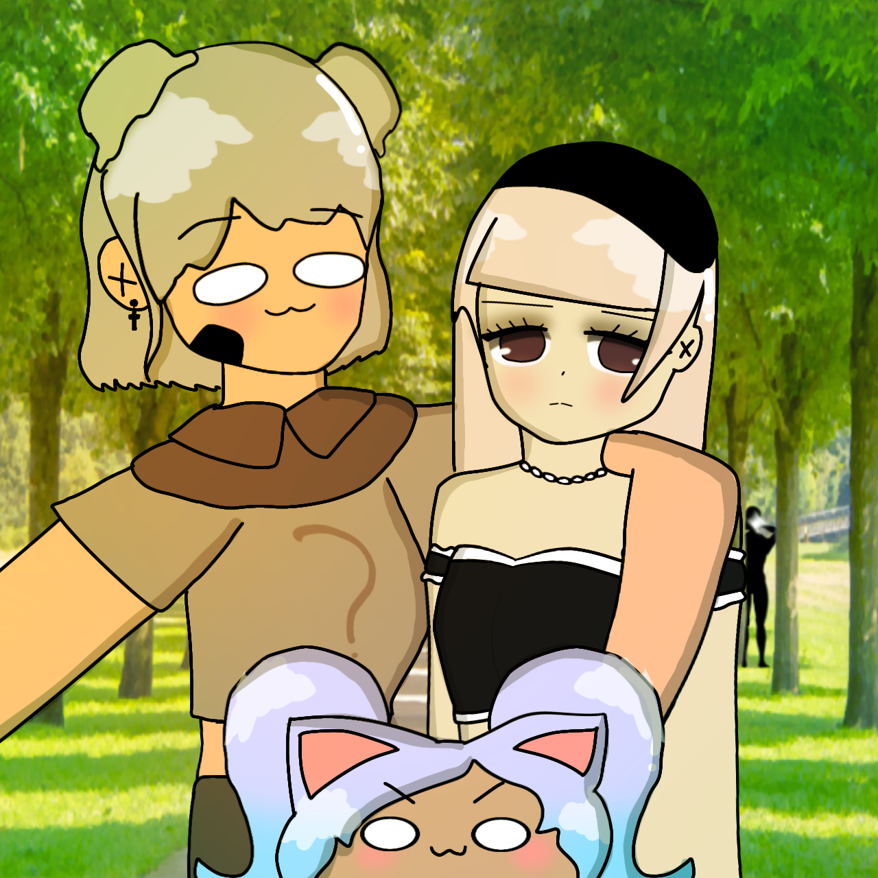 someone watch me..... - ibisPaint