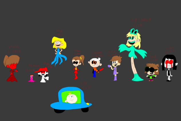 Scary the loud house speedpaint