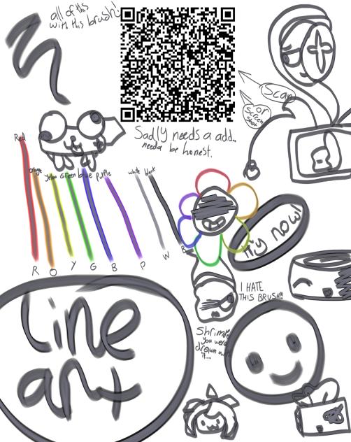 lineart and hair brush!!!!!