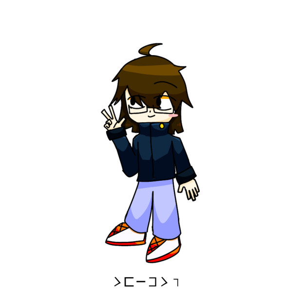髪の毛ボサボサの子(名前は無い)