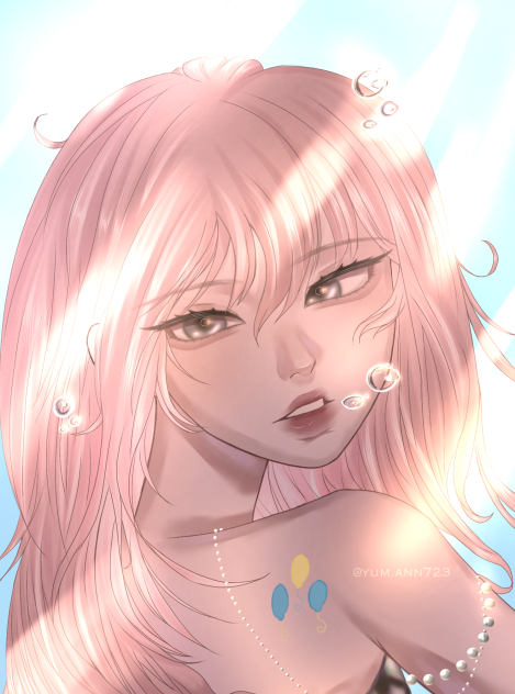 Underwater pinky pie