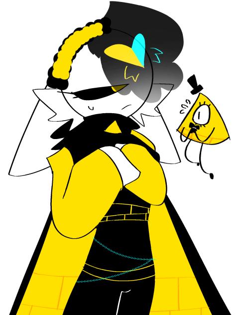 My oc if she was possessed by bill