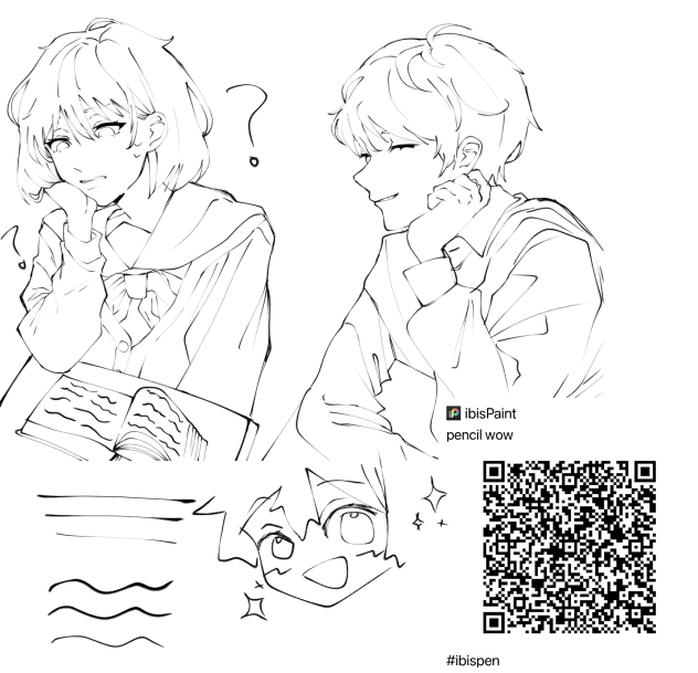Pencil pen - ibisPaint