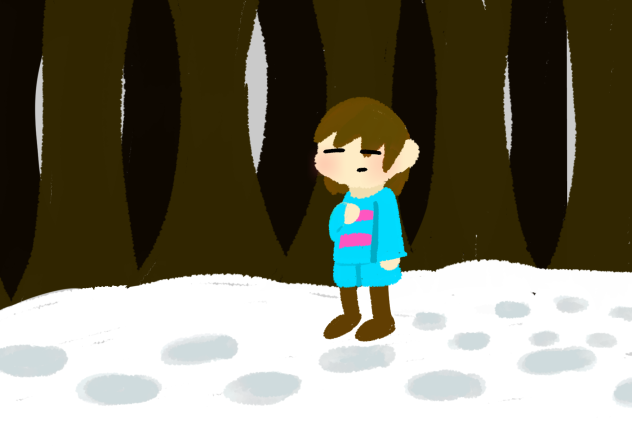 スノーフルの足跡