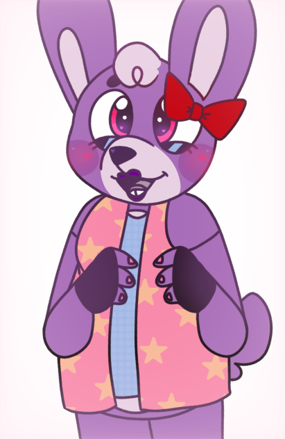 Transfeminine Bonnie - FNAF AU Doodle