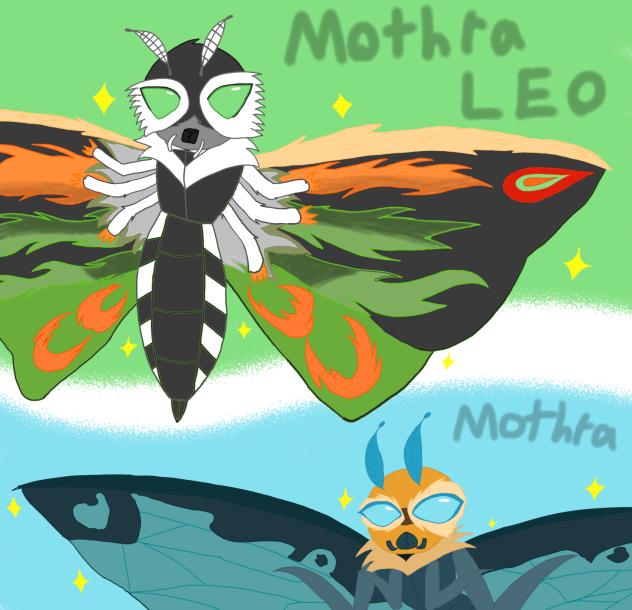 Mothra and Mothra LEO