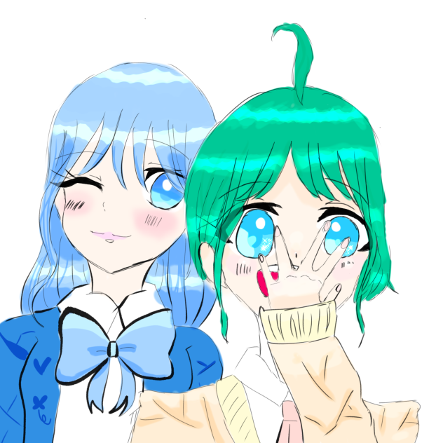 あざかわ男子とクール女子