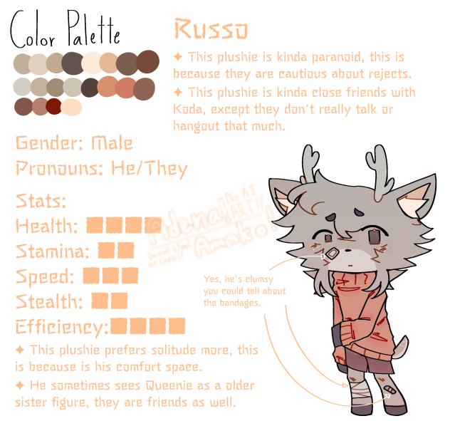 ✦ Russo - Dollys Factory OC ✦