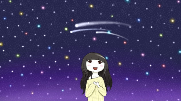 満天の星