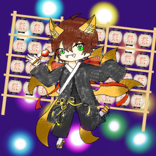 褹怨くん(お祭り)