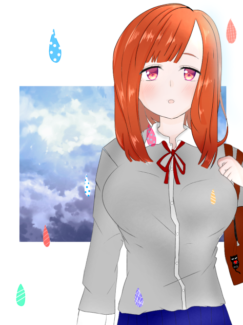 女子高生化☔☁️