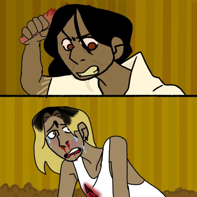 !tw! blood! Harper lore