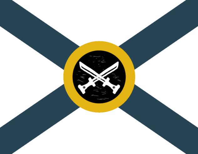 Flag of Sky Russian Storm Forces