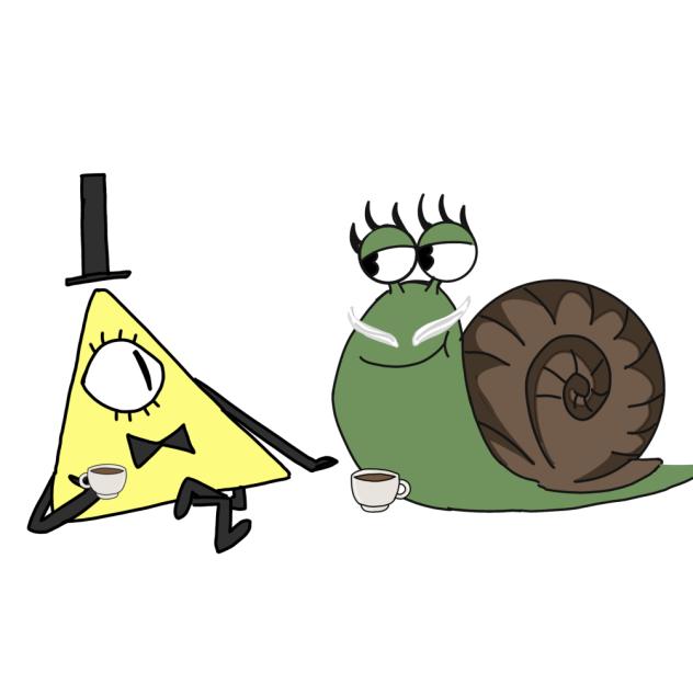 Bill cipher tea party