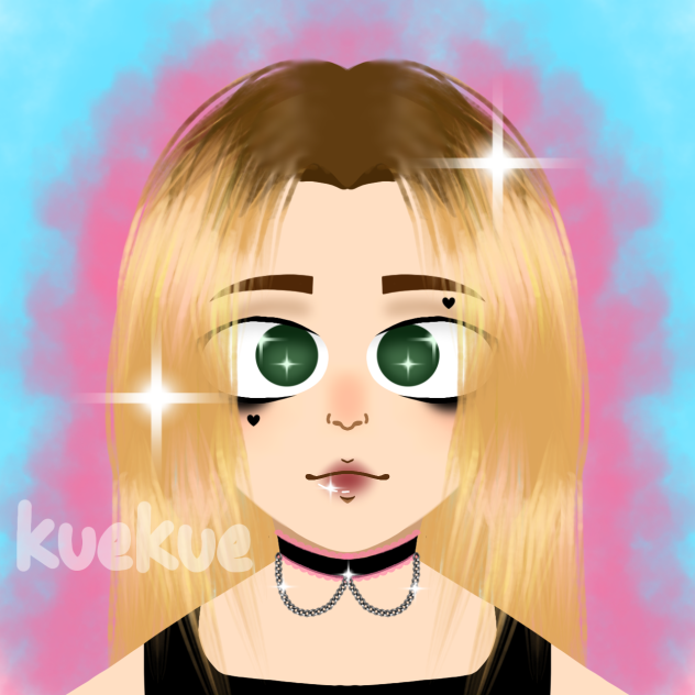 Actual self portrait lol
