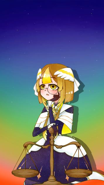 てんびん座さんロック画面