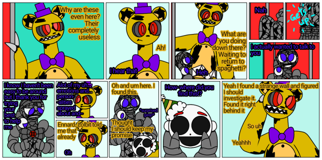 N-o seeing an End. p6 FNaF fanmade comic