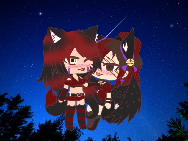 gacha edit Warning lesbin drawing