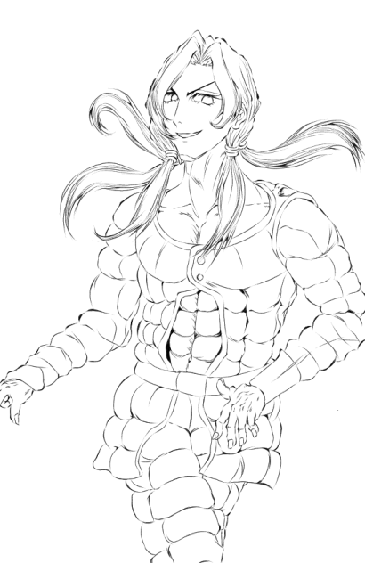 イルーゾォ　線画